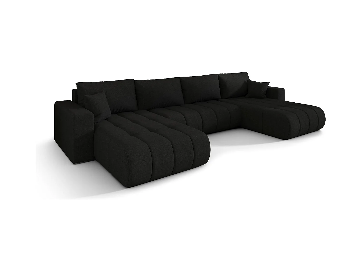 Canapé d’angle BEDANTE avec fonction de couchage MILO U PREMIUM Wind 99