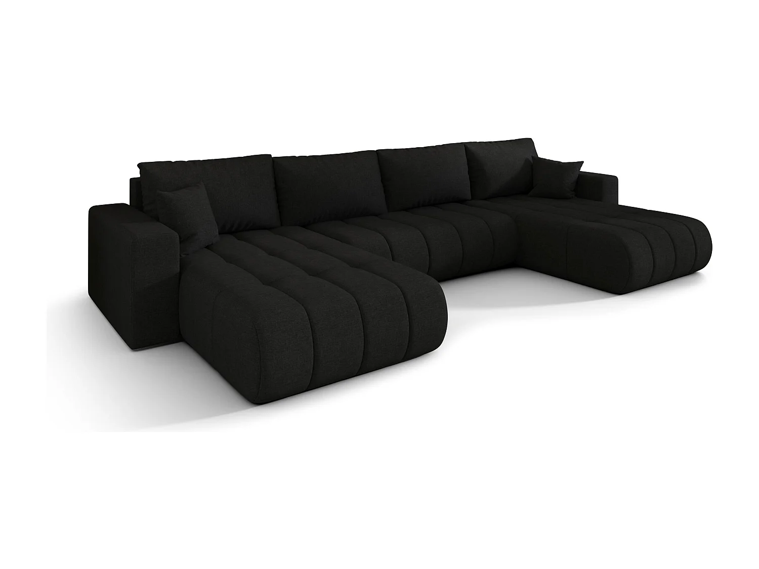 Canapé d’angle BEDANTE avec fonction de couchage MILO U PREMIUM Wind 99