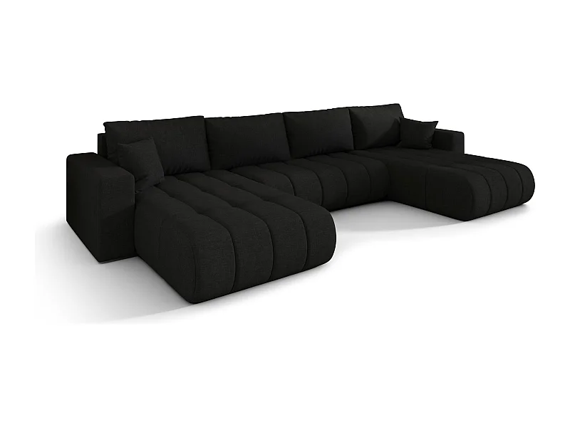Canapé d’angle BEDANTE avec fonction de couchage MILO U PREMIUM Wind 99