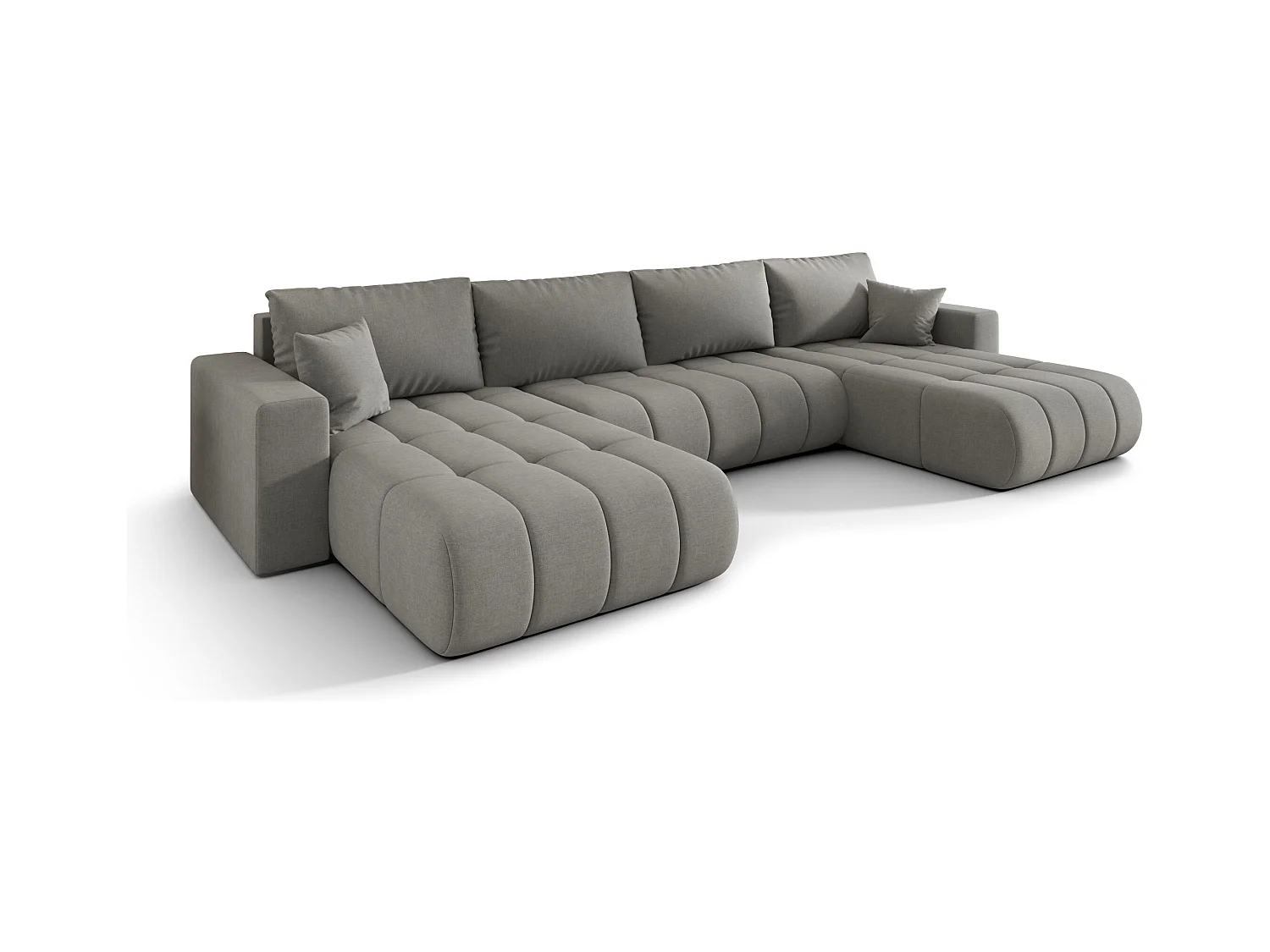 Canapé d’angle BEDANTE avec fonction de couchage MILO U PREMIUM Wind 90