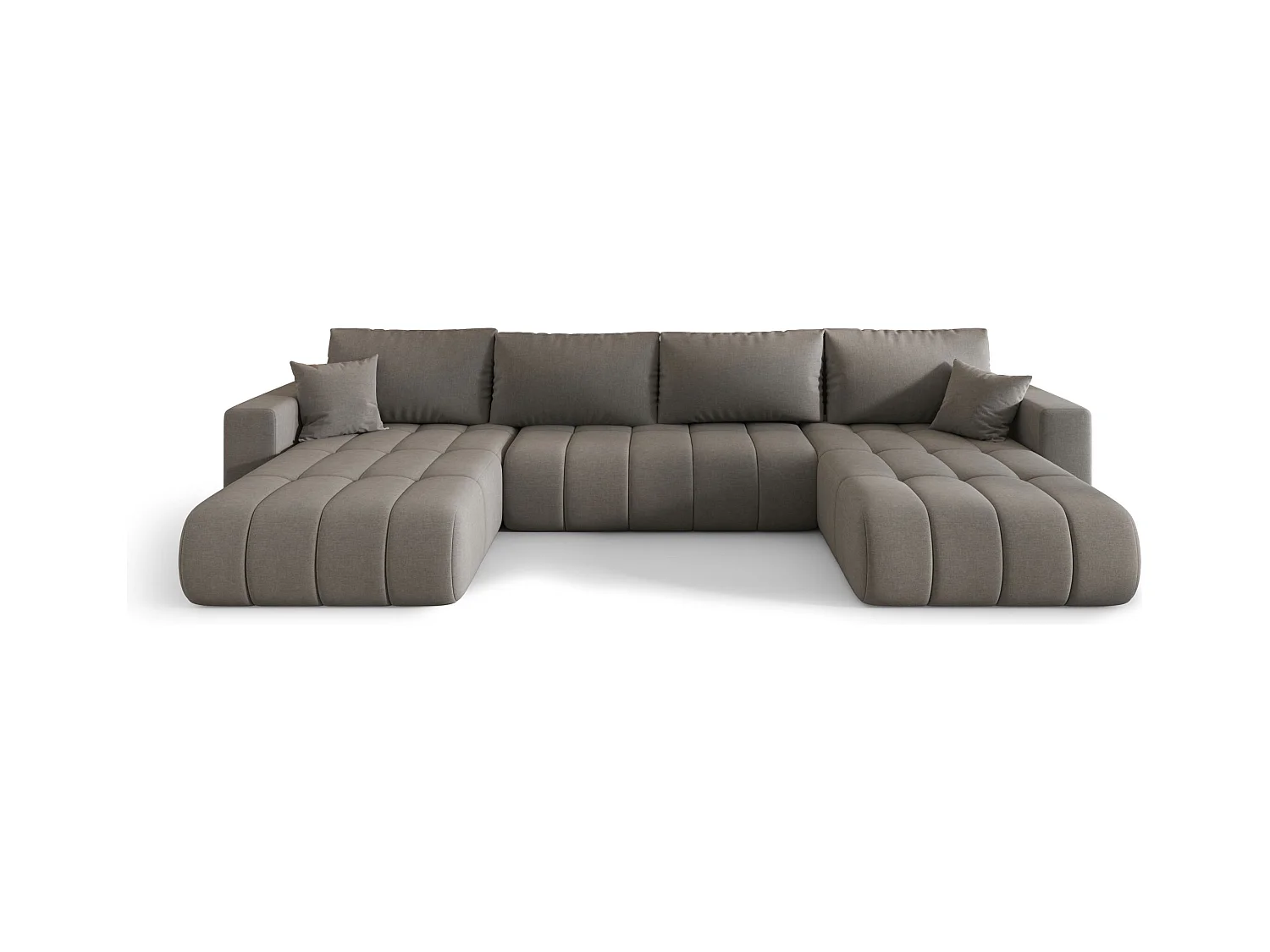 Canapé d’angle BEDANTE avec fonction de couchage MILO U PREMIUM Wind 90