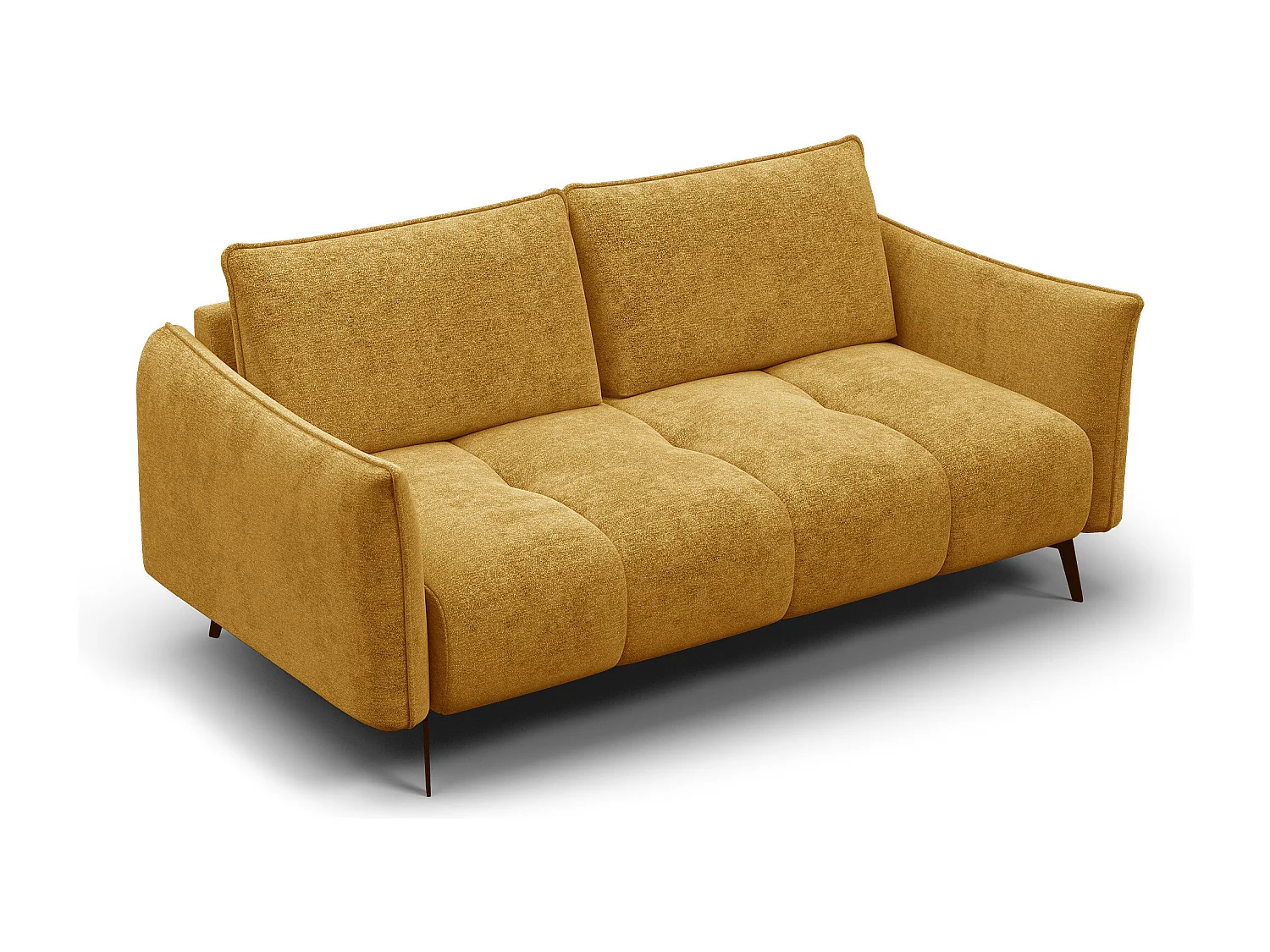 Sofa 2,5-Sitzer AERA, gelb