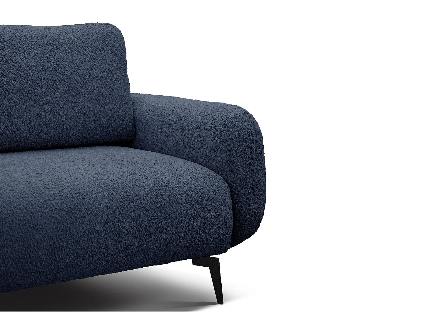 CANAPE FEBE 2 places, bleu marine