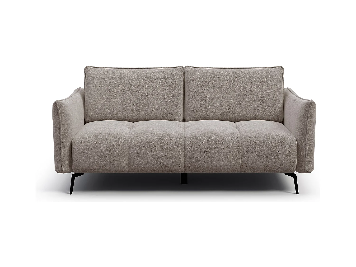 CANAPE AERA 2,5 places, beige  foncé