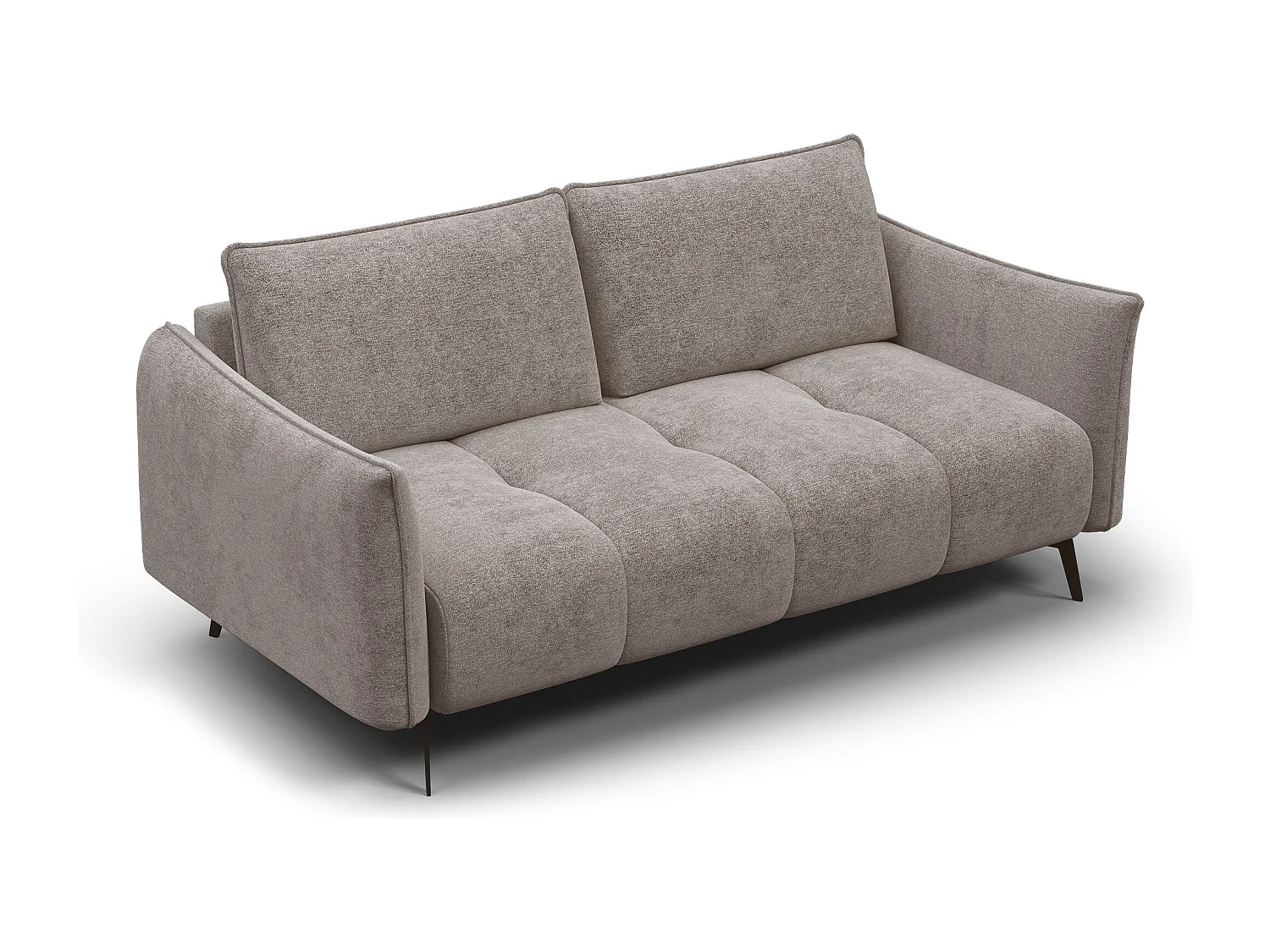 Sofa 2,5-Sitzer AERA, dunkelbeige