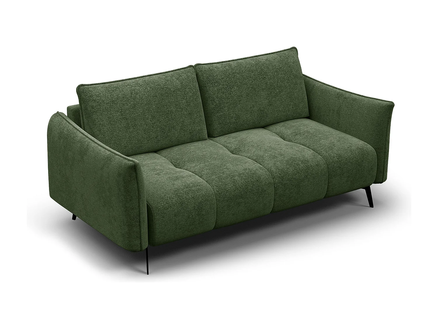 Sofa 2,5-Sitzer AERA, dunkelgrün