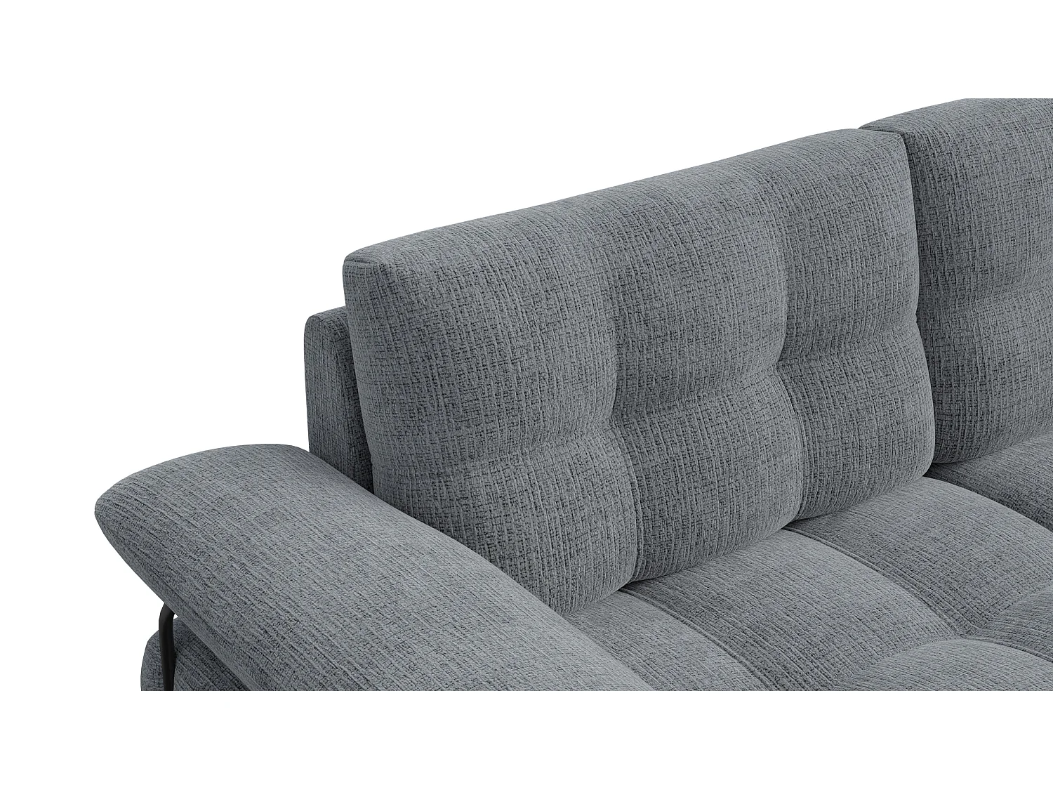 BUBBARA 2,5-Sitzer-Sofa, dunkelgrau
