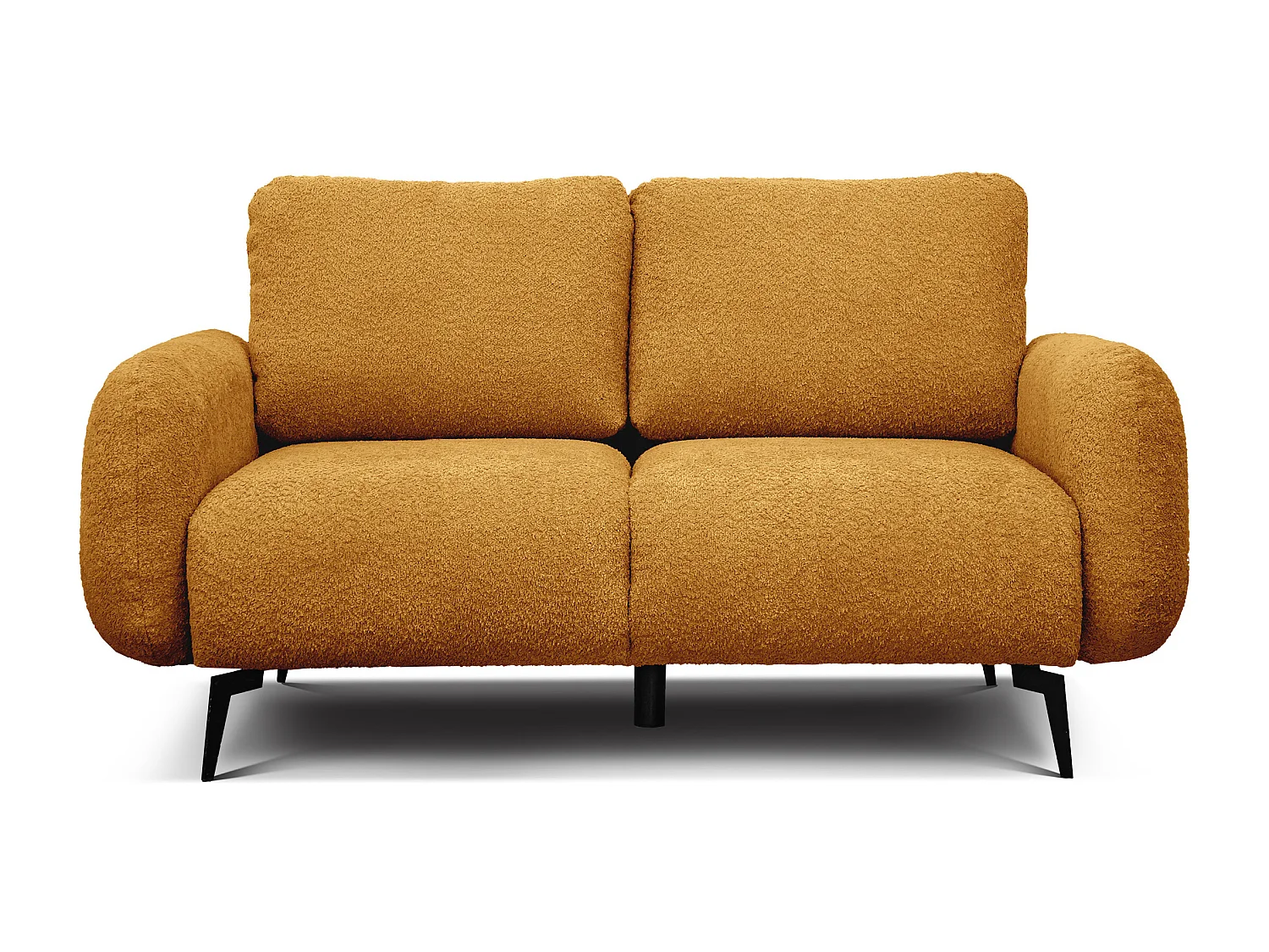 FEBE 2-Sitzer-Sofa, senfgelb