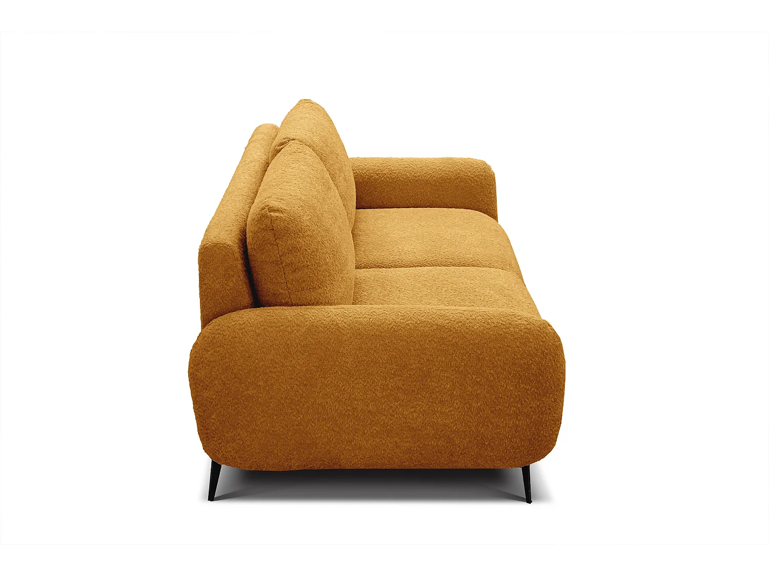 FEBE 2-Sitzer-Sofa, senfgelb