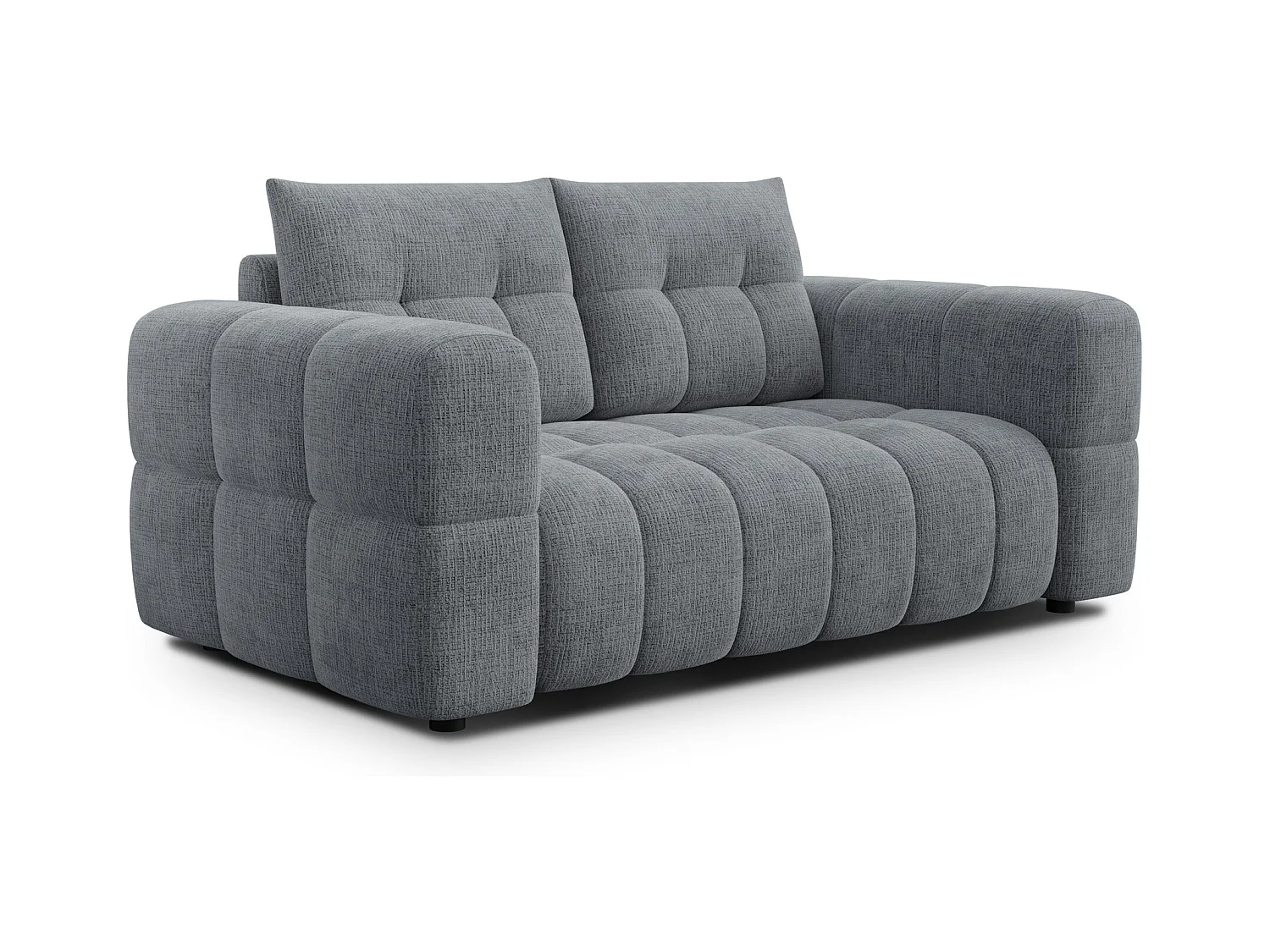 CANAPE CLOUDI 2 places, gris foncé