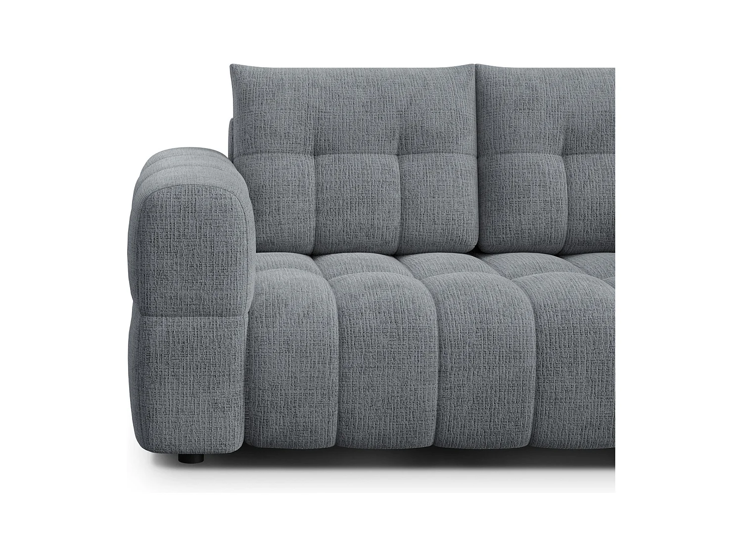 CANAPE CLOUDI 2 places, gris foncé