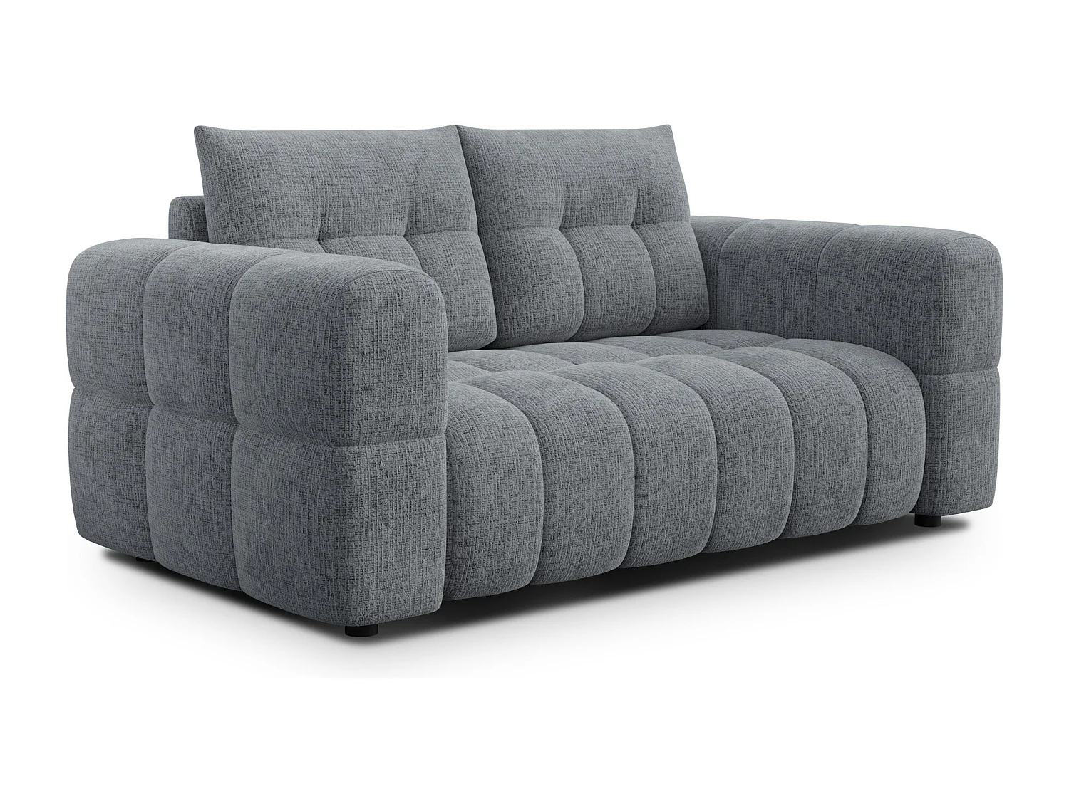 CLOUDI 2-Sitzer-Sofa, dunkelgrau