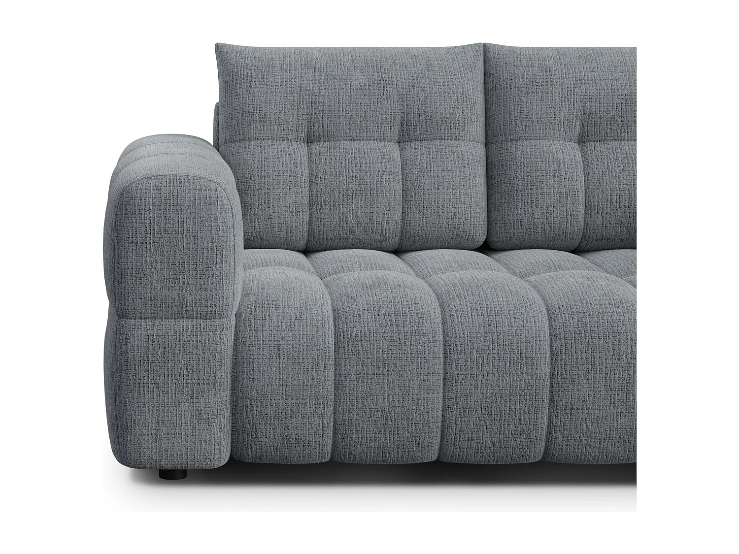 CLOUDI 2-Sitzer-Sofa, dunkelgrau