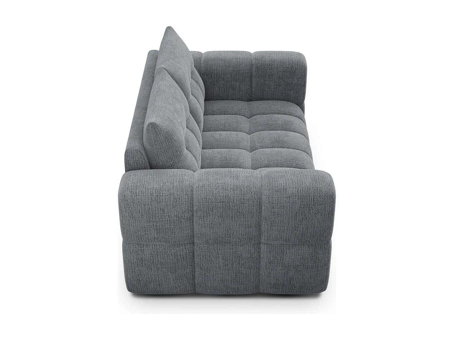 CLOUDI 2-Sitzer-Sofa, dunkelgrau