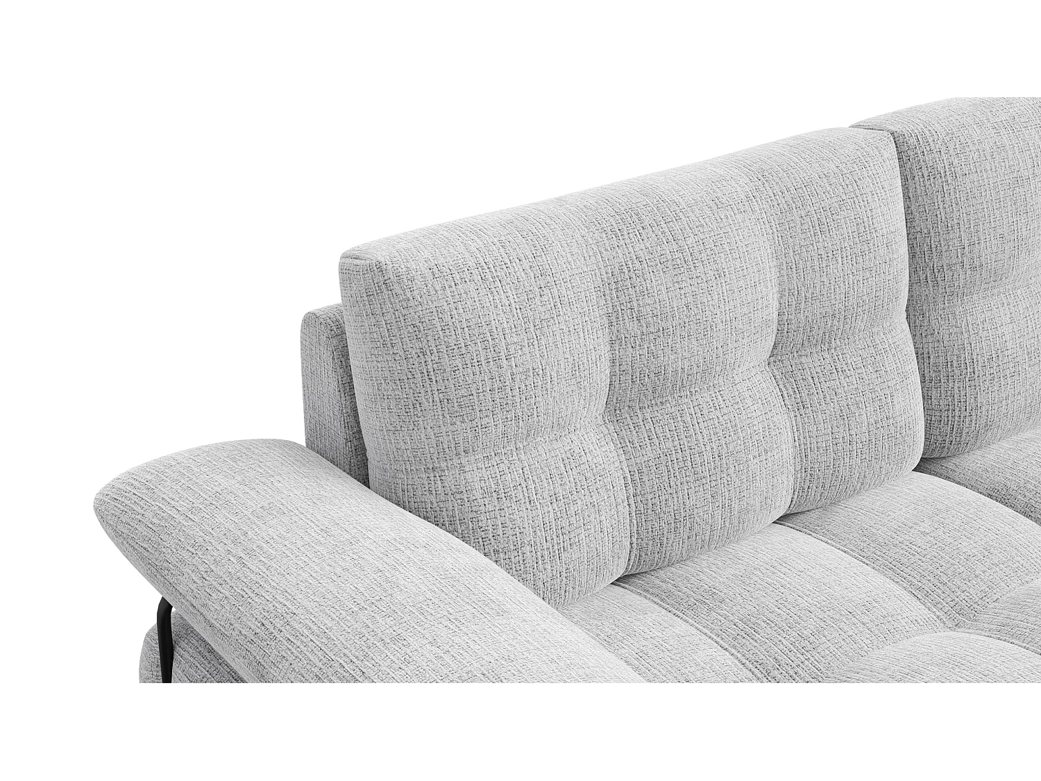 BUBBARA 2,5-Sitze-Sofa, hellgrau