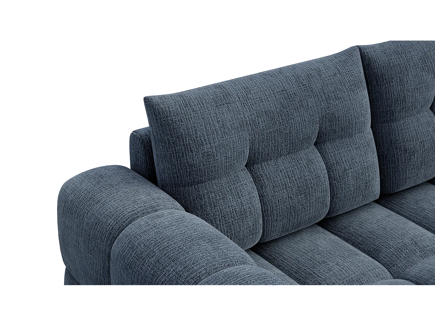 CLOUDI 2,5-Sitzer-Sofa, marineblau