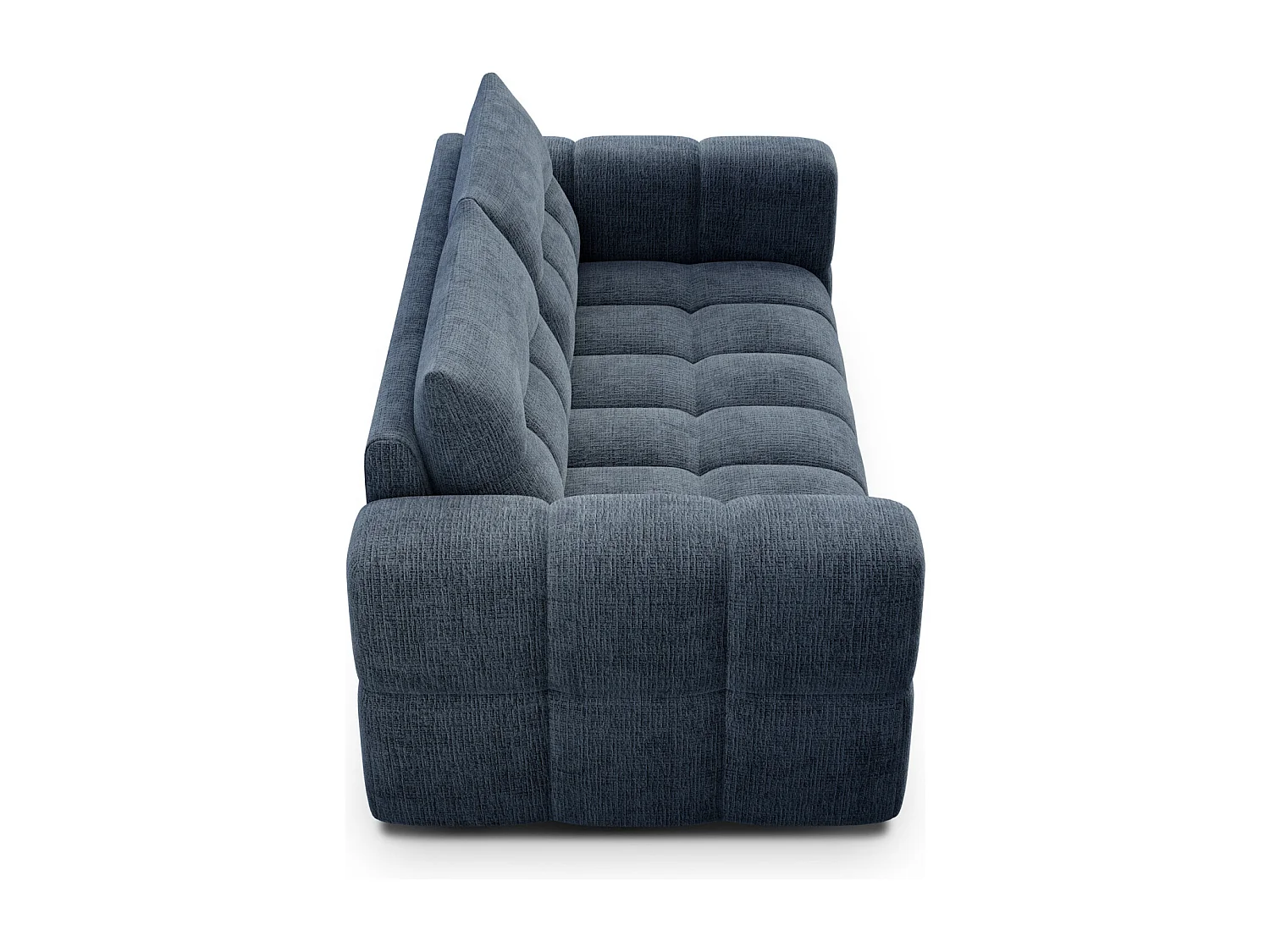 CLOUDI 2,5-Sitzer-Sofa, marineblau