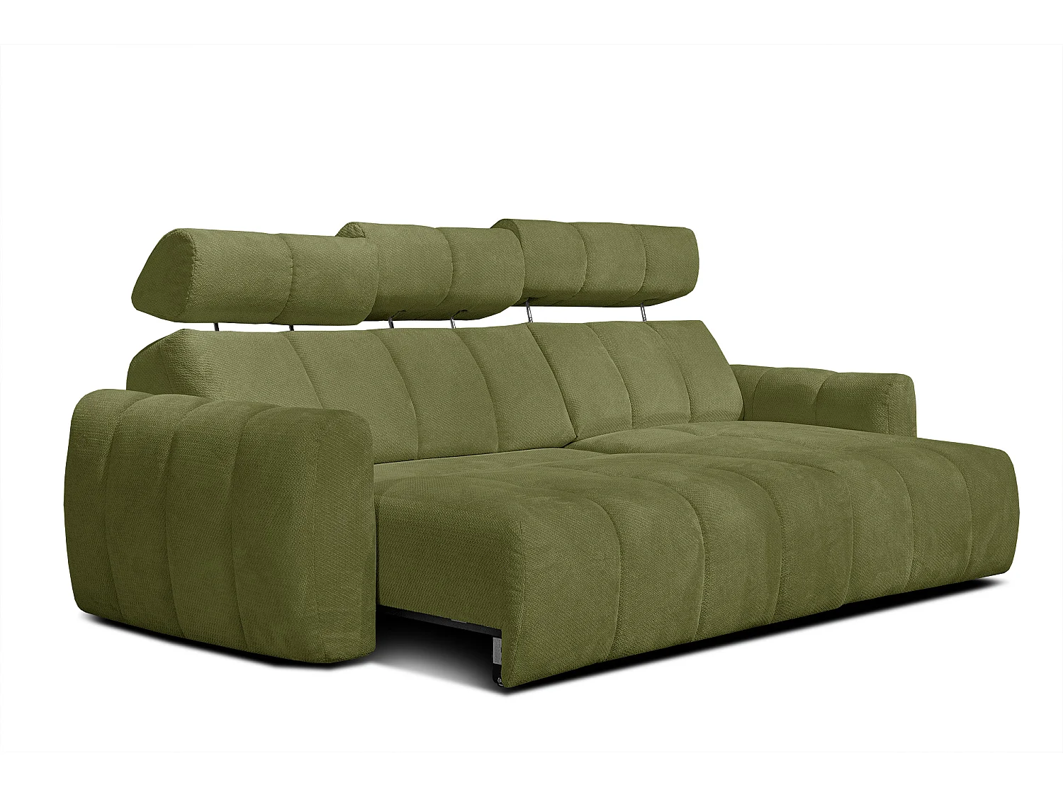 CANAPÉ D'ANGLE KIMI 3 places, tissu