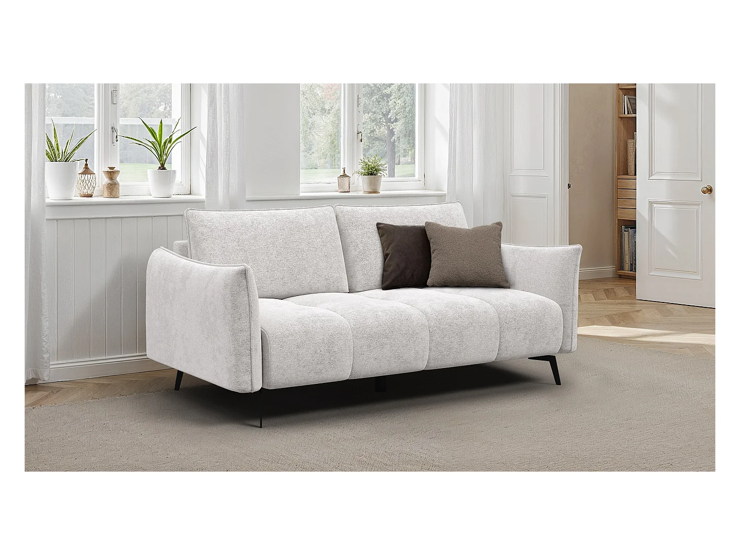 CANAPE AERA 2,5 places, ecru