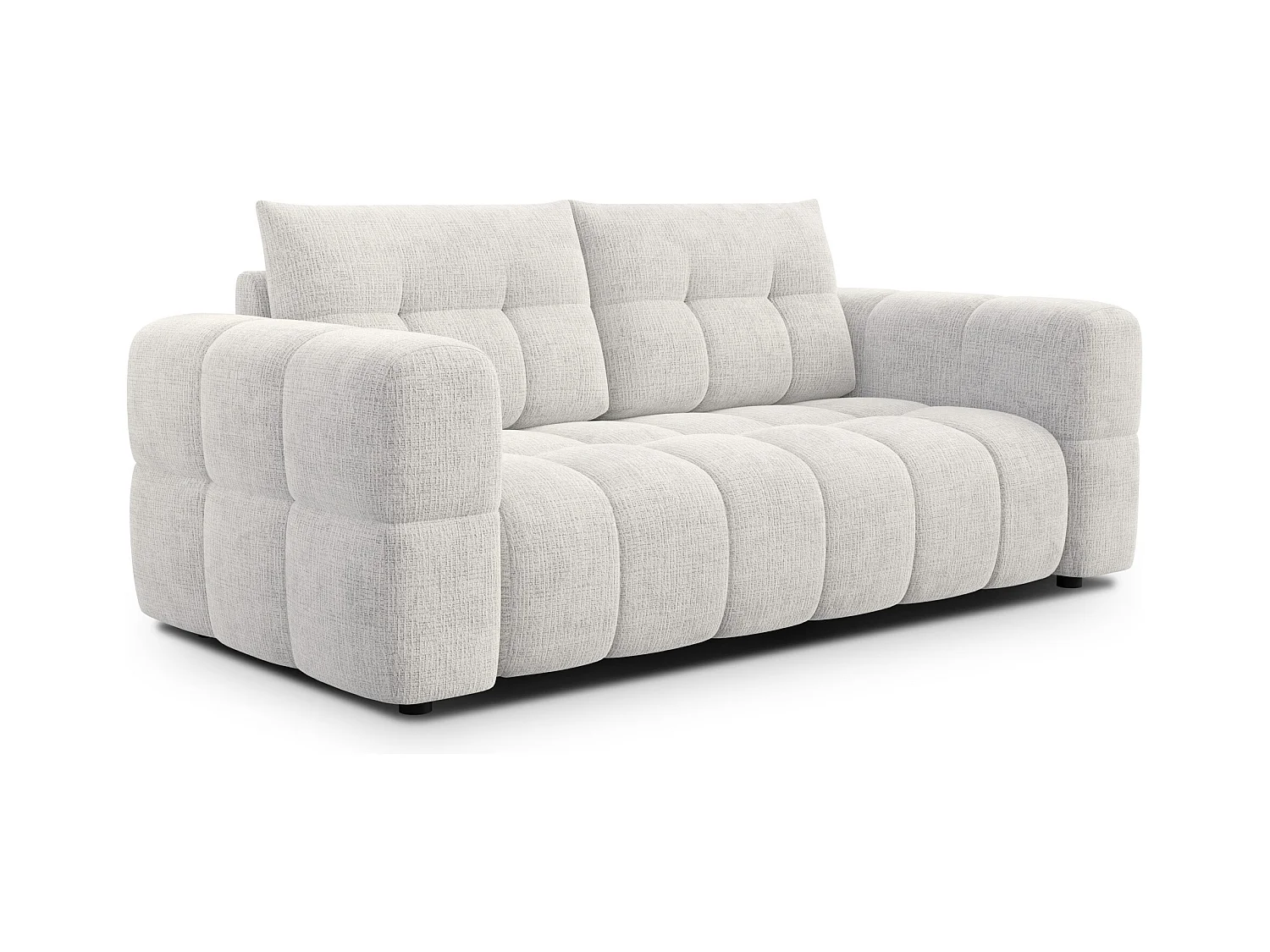 CANAPE CLOUDI 2,5 places, crémeux