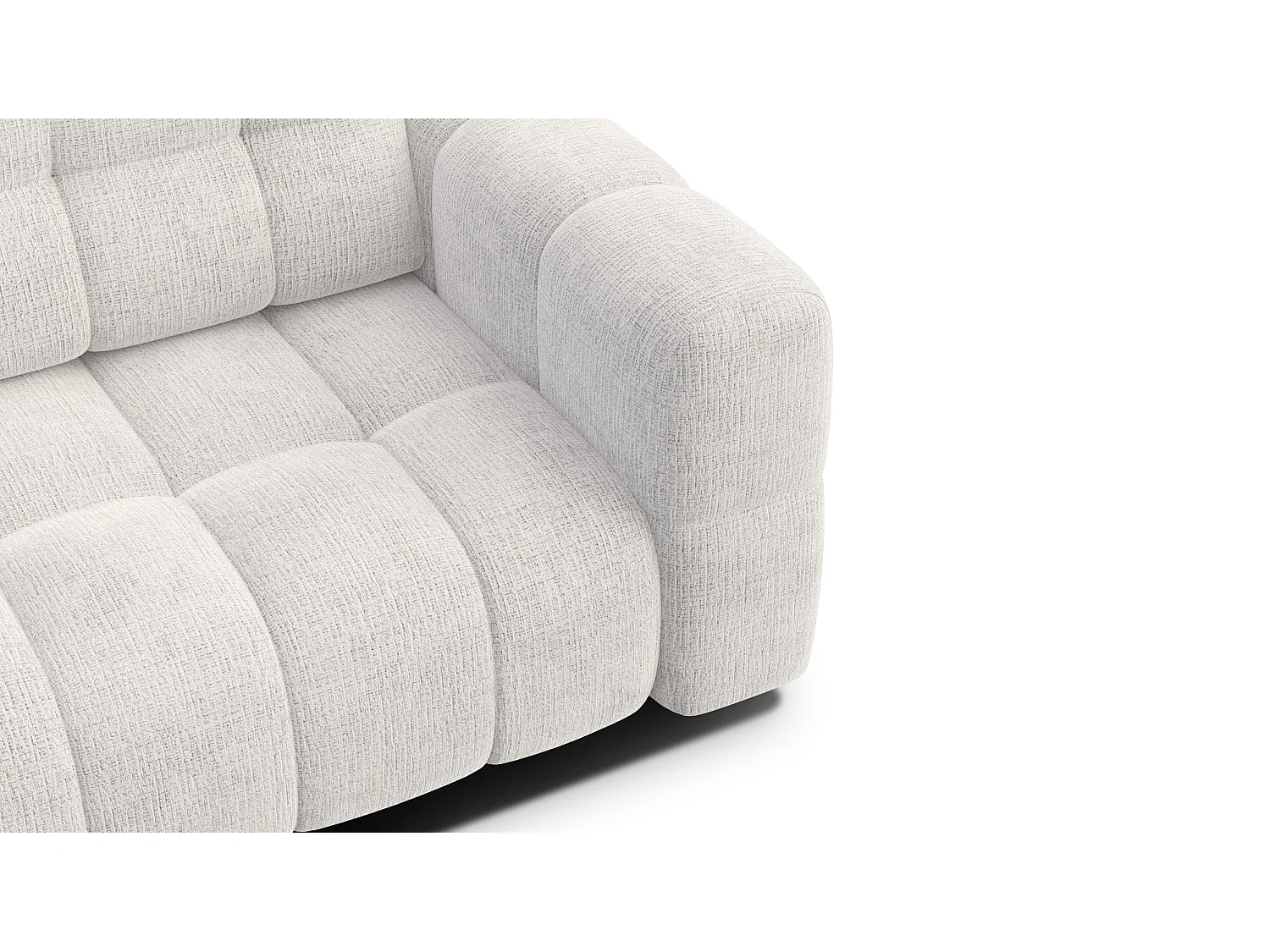 CLOUDI 2,5-Sitzer-Sofa, creme