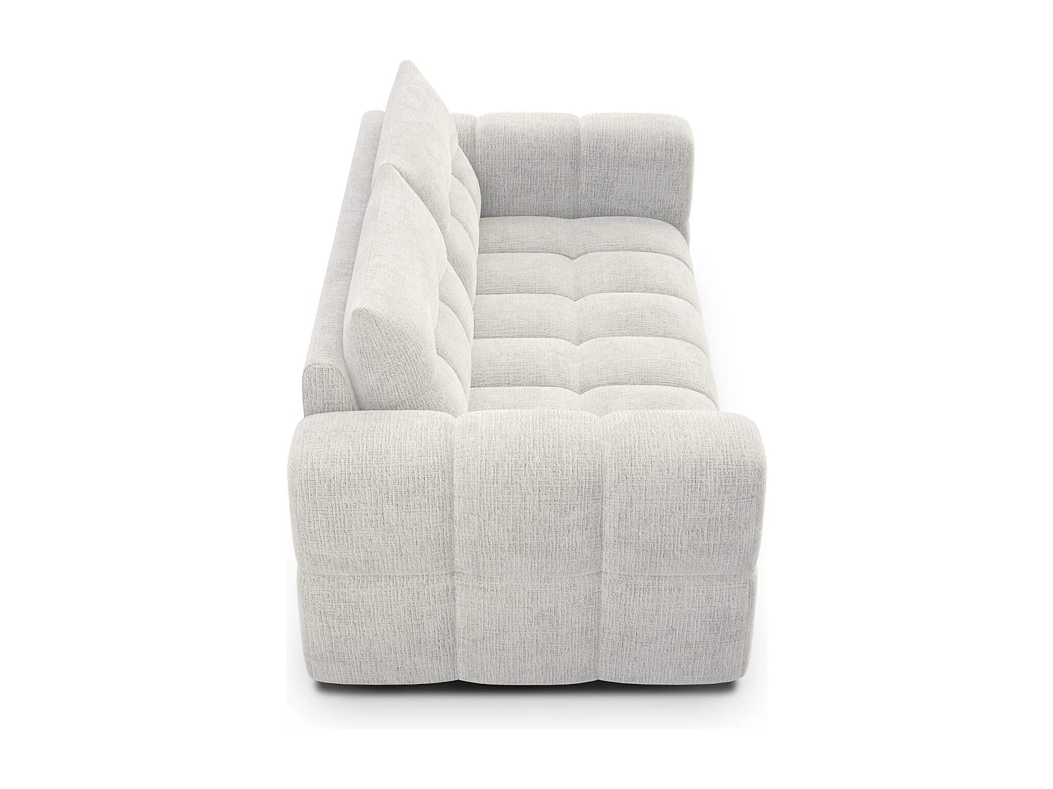 CLOUDI 2,5-Sitzer-Sofa, creme