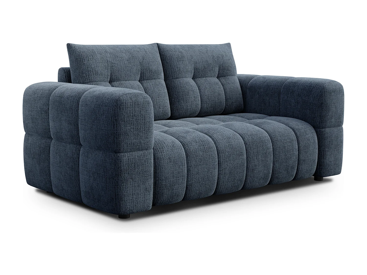 CLOUDI 2-Sitzer-Sofa, marineblau