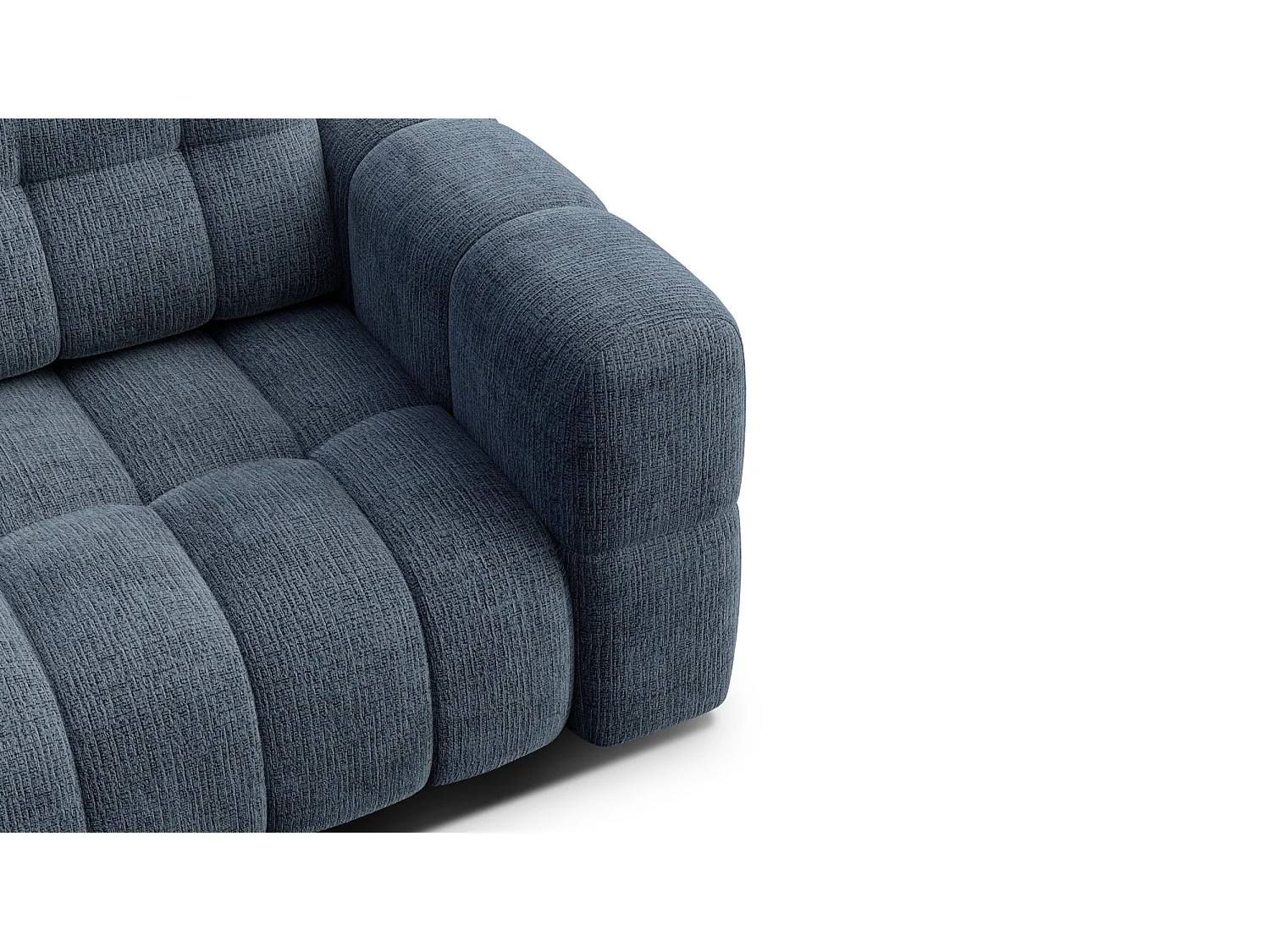 CLOUDI 2-Sitzer-Sofa, marineblau