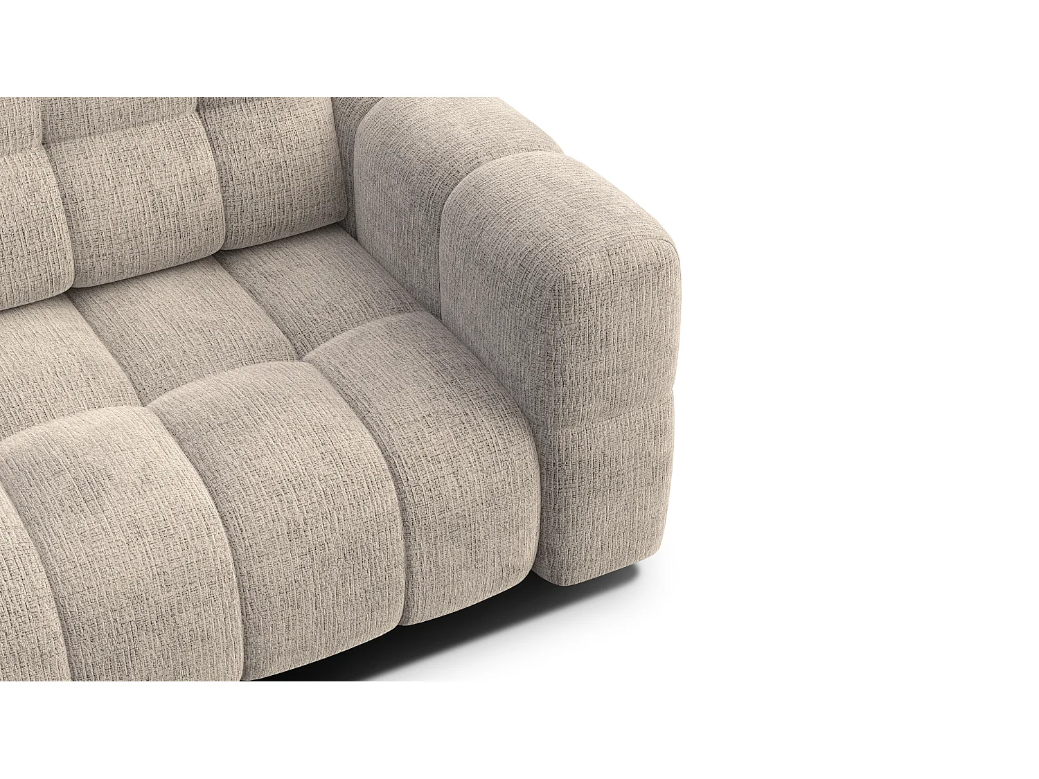 CANAPE CLOUDI 2,5 places, beige