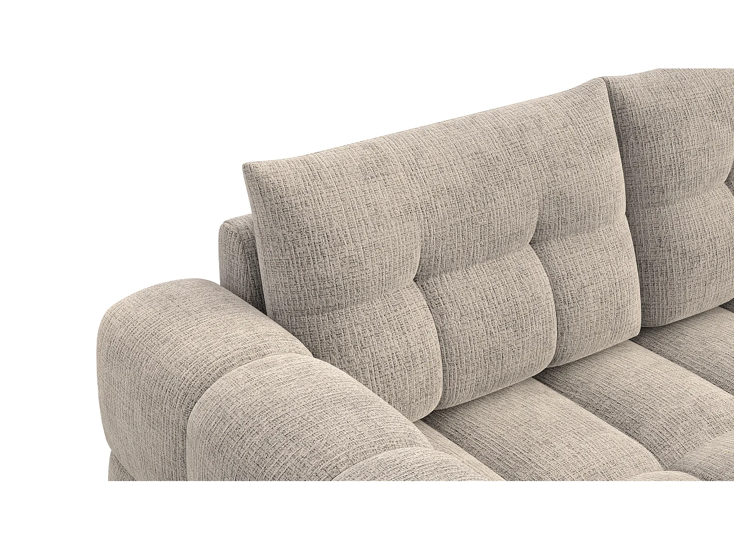 CANAPE CLOUDI 2,5 places, beige