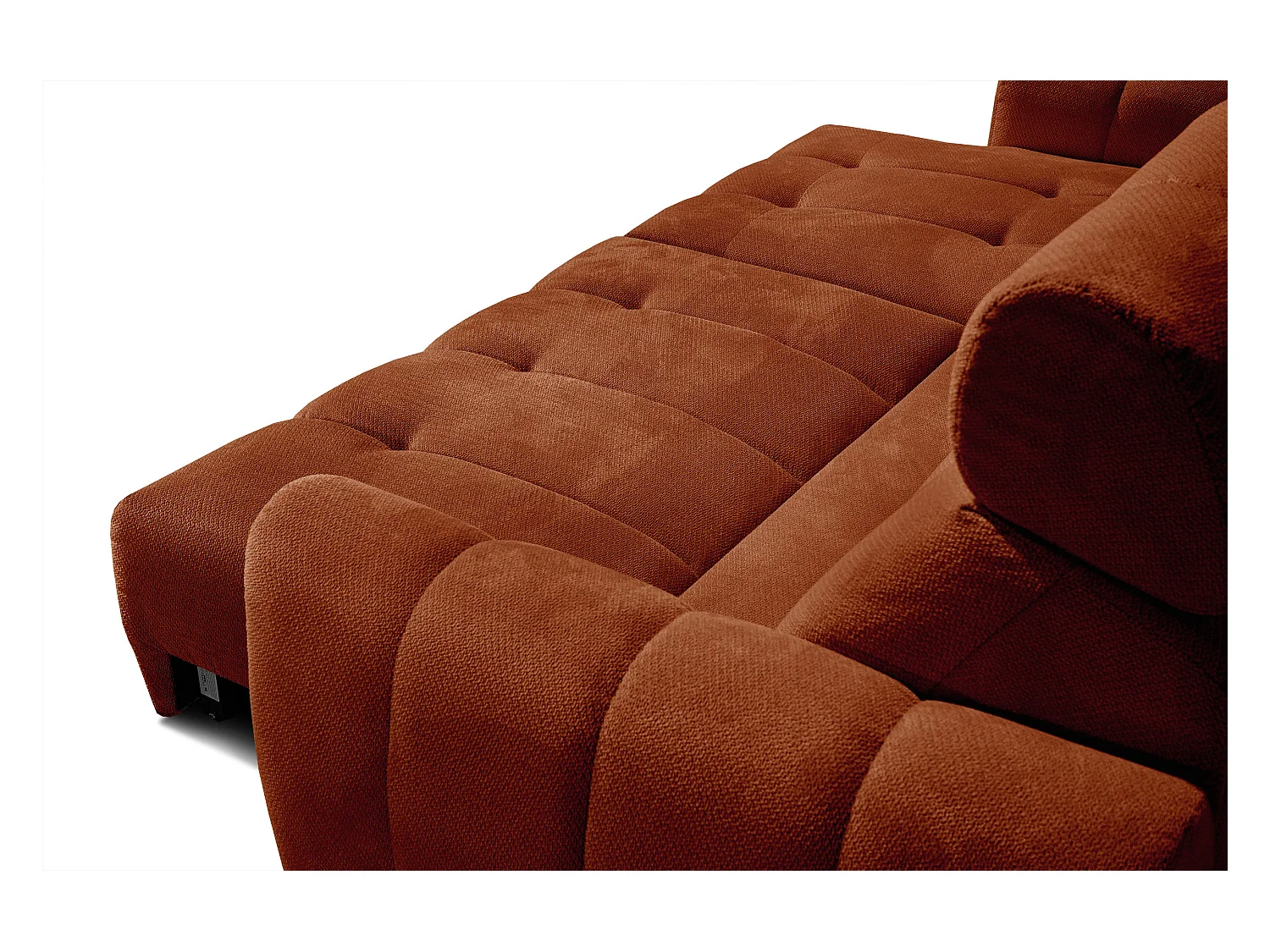 CANAPÉ D'ANGLE KIMI 3 places, tissu