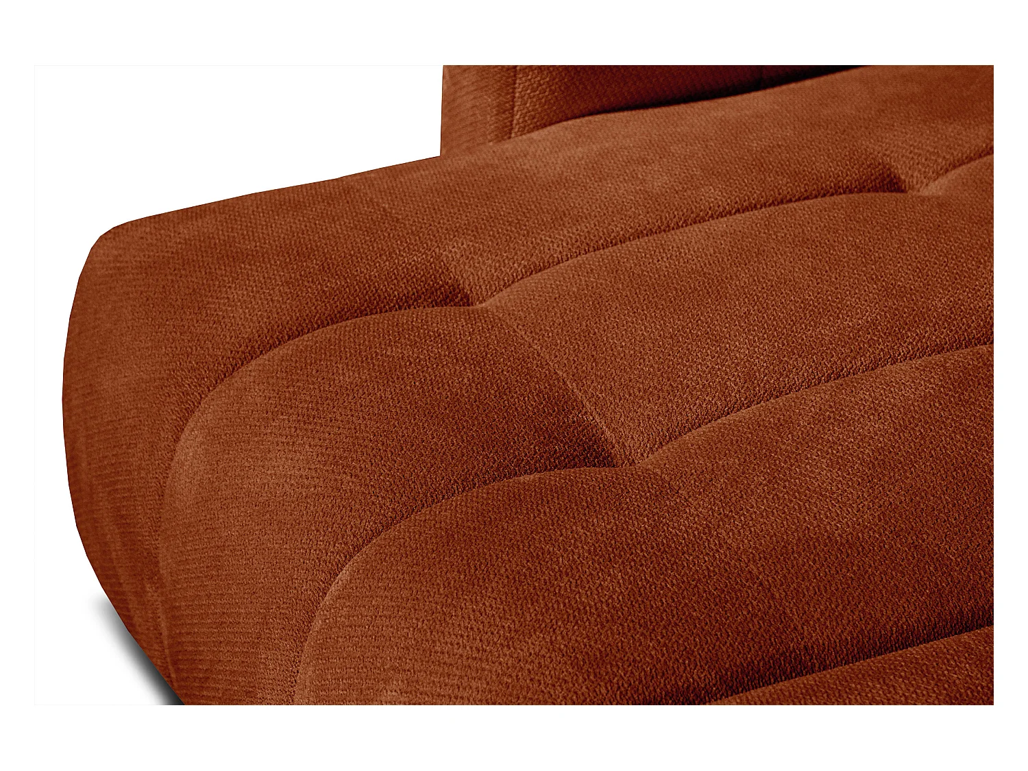 CANAPÉ D'ANGLE KIMI 3 places, tissu