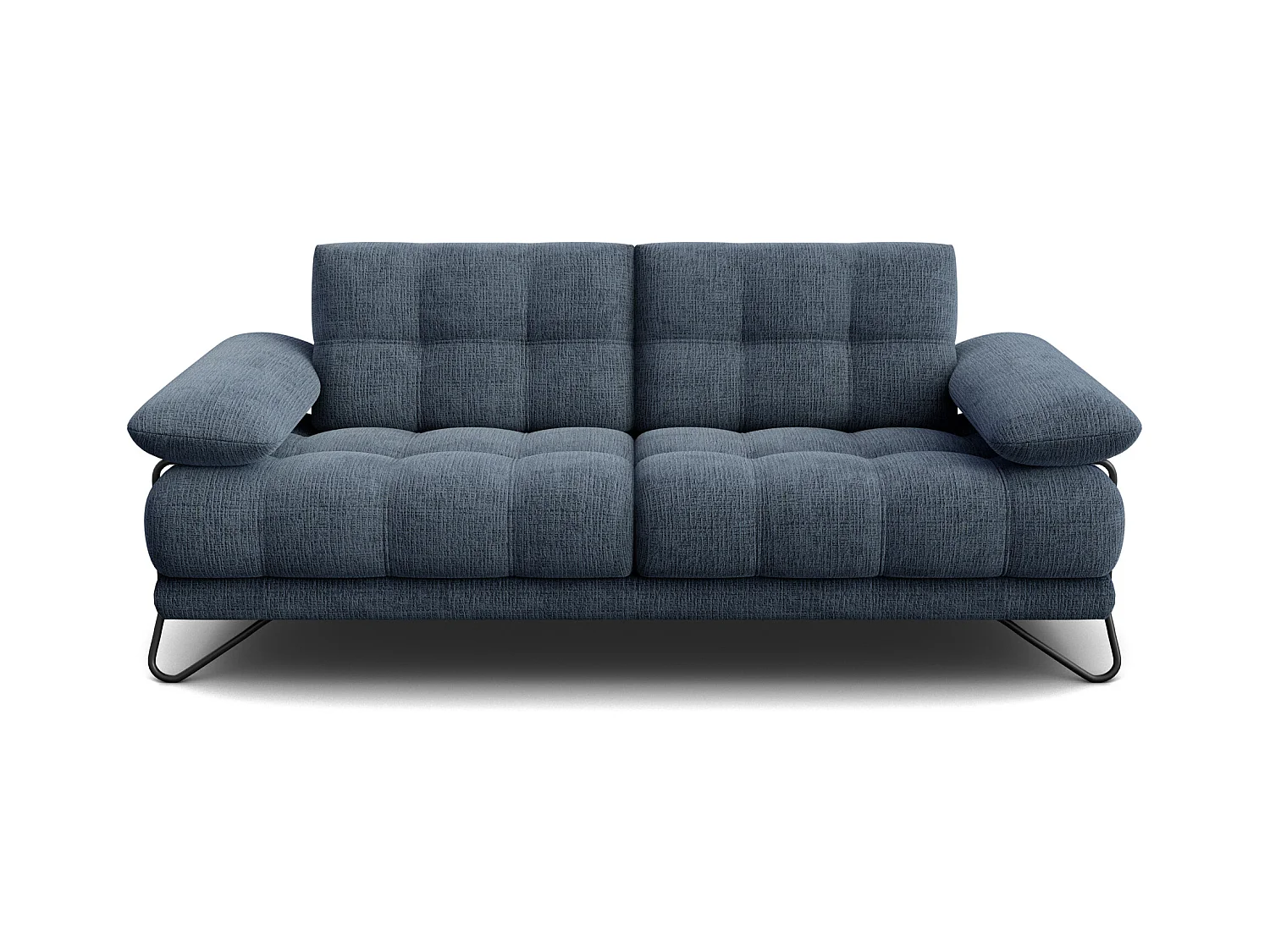 CANAPE BUBBARA 2,5 places, bleu marine