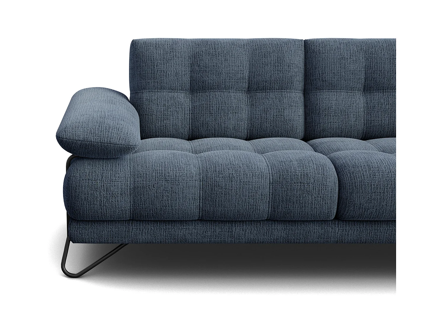 CANAPE BUBBARA 2,5 places, bleu marine