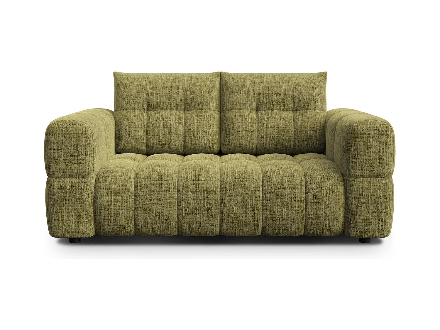 CANAPE CLOUDI 2 places, vert olive