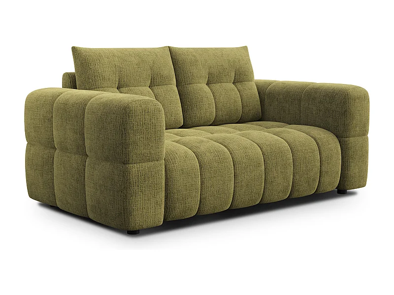 CANAPE CLOUDI 2 places, vert olive