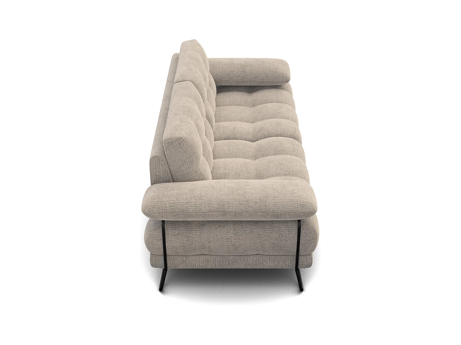 CANAPE BUBBARA 2,5 places, beige