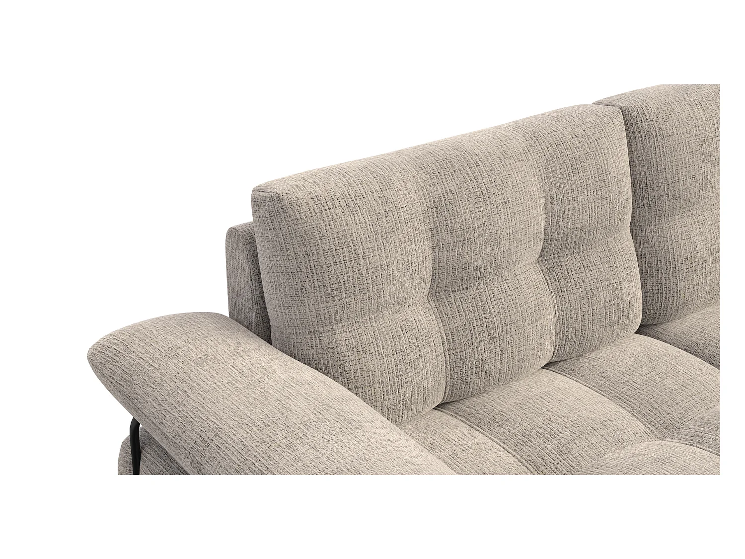 CANAPE BUBBARA 2,5 places, beige