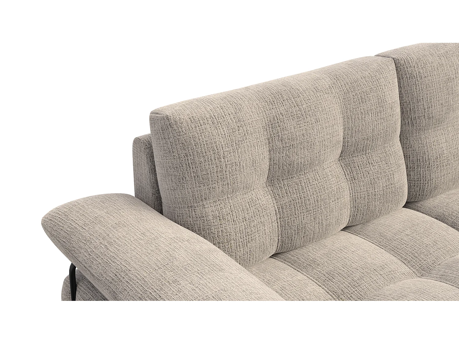 CANAPE BUBBARA 2,5 places, beige