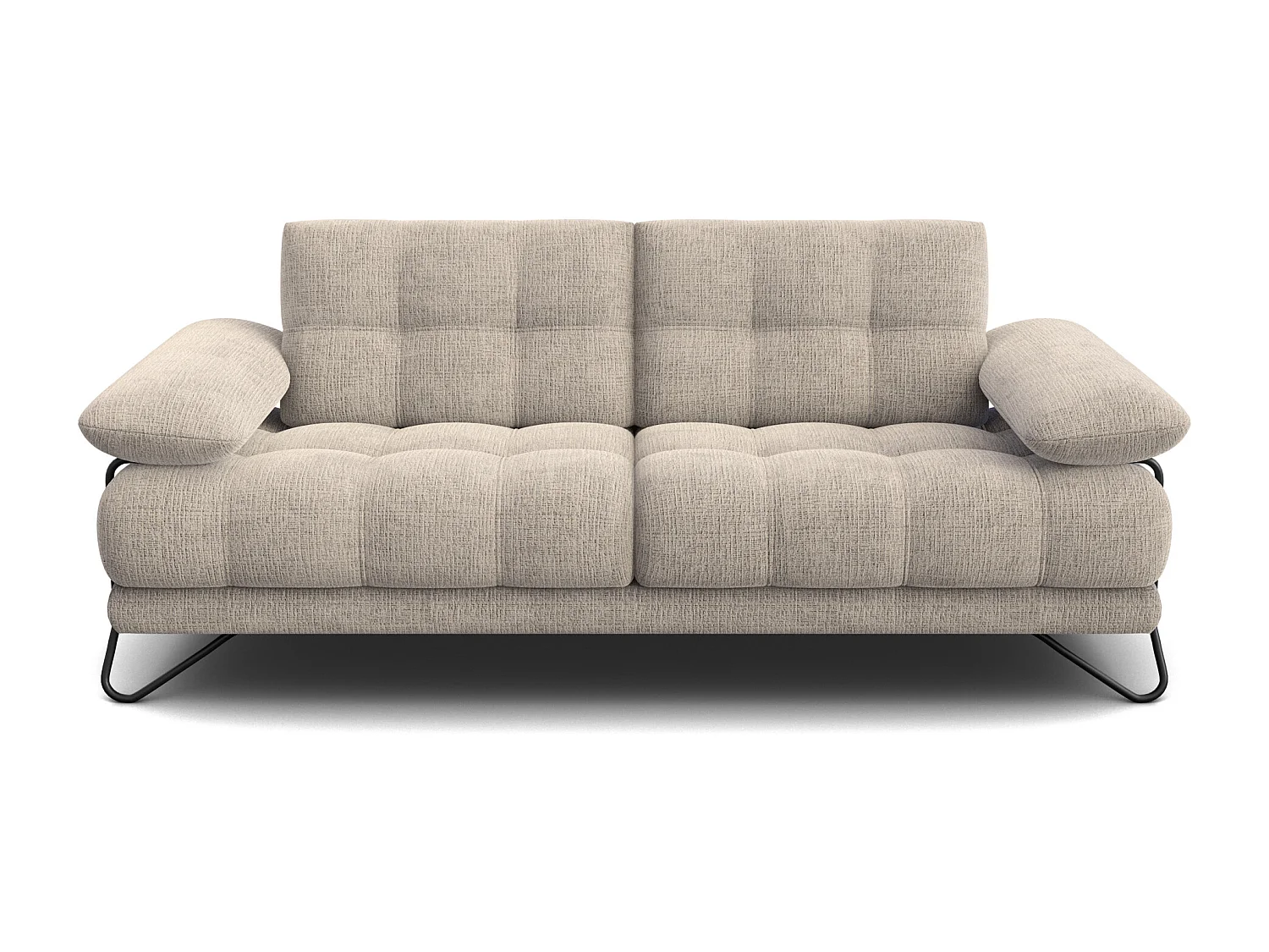 BUBBARA 2,5-Sitzer-Sofa, beige