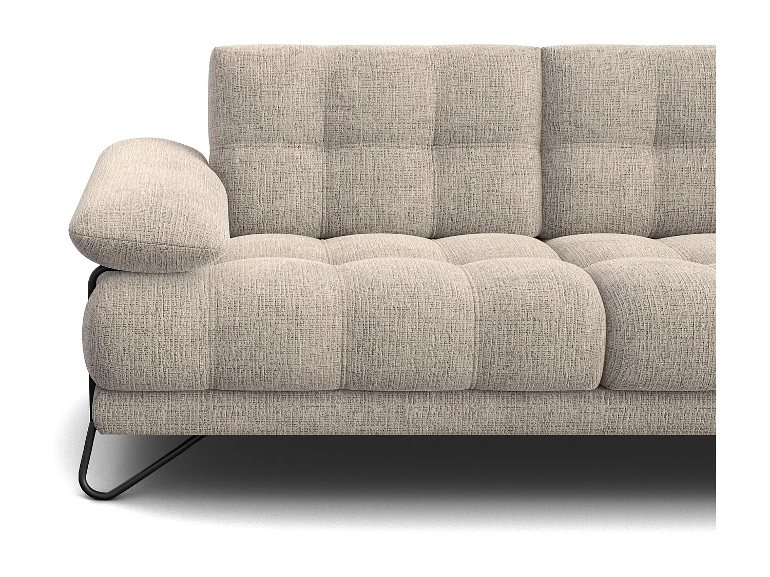 BUBBARA 2,5-Sitzer-Sofa, beige