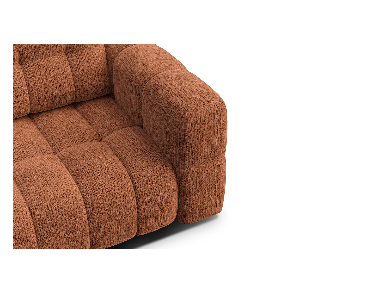 CANAPE CLOUDI 2 places, orange