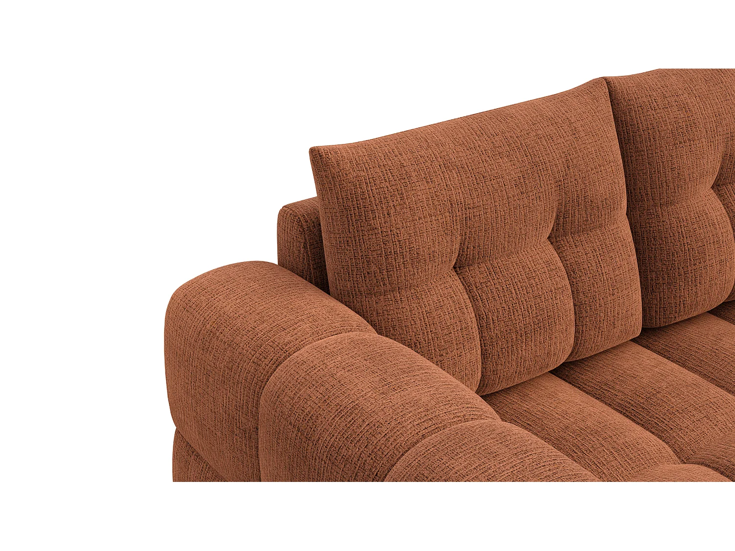 CANAPE CLOUDI 2 places, orange