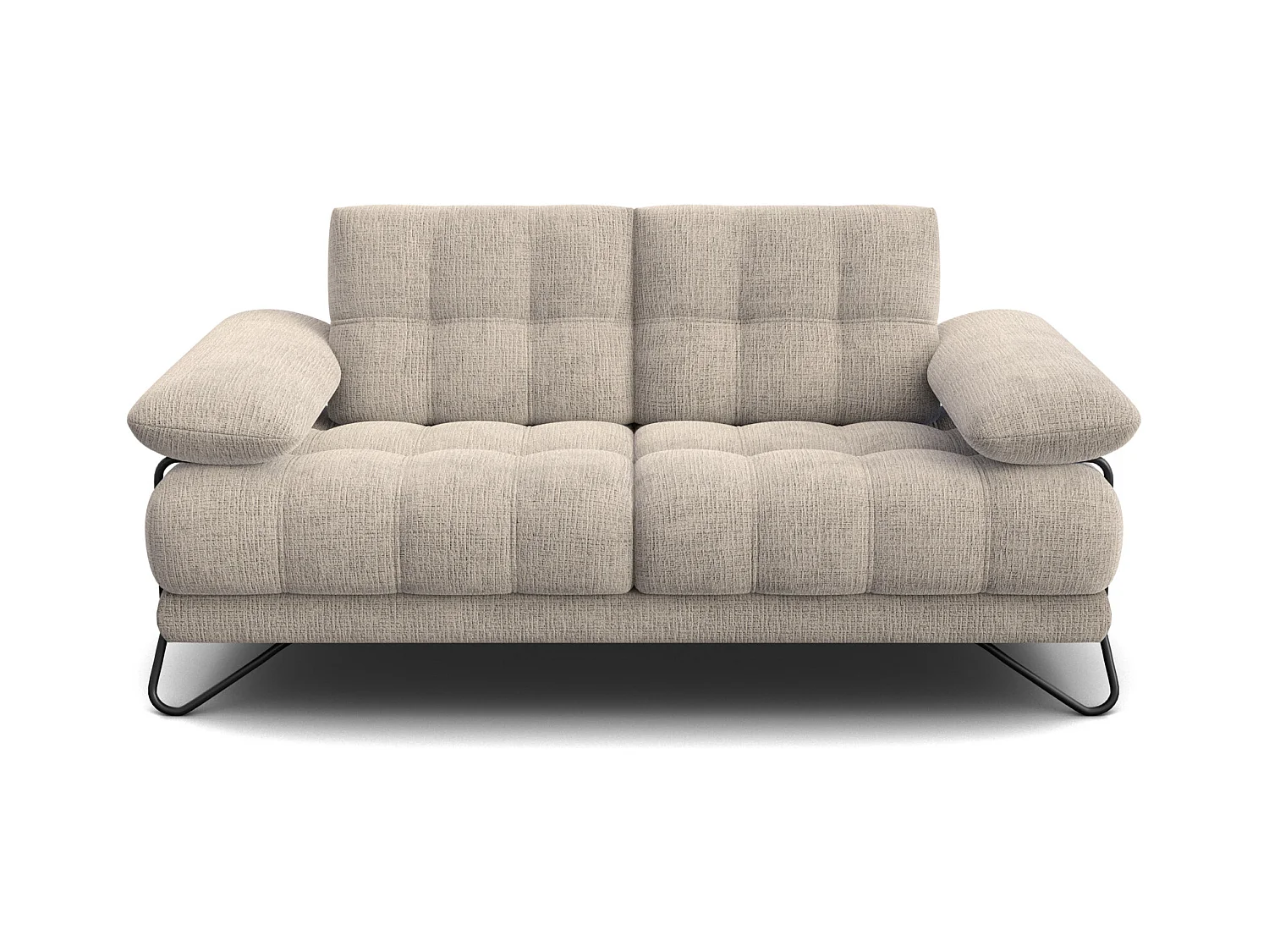 CANAPE BUBBARA 2 places, beige