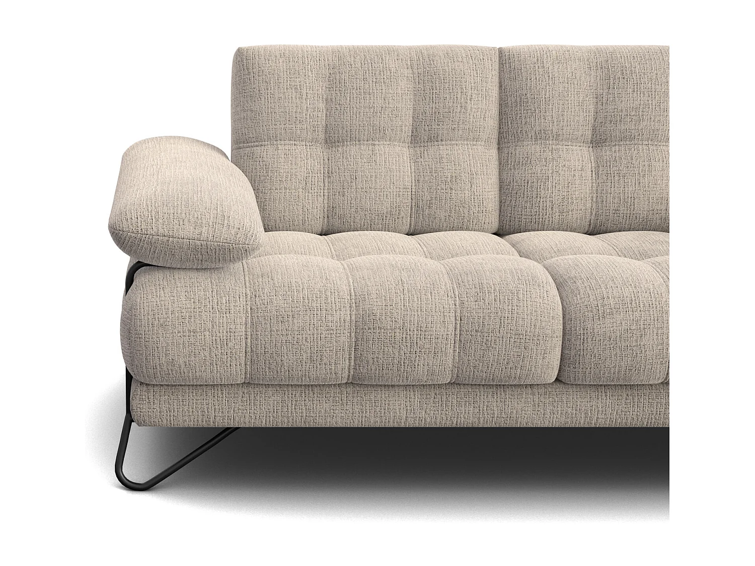 CANAPE BUBBARA 2 places, beige