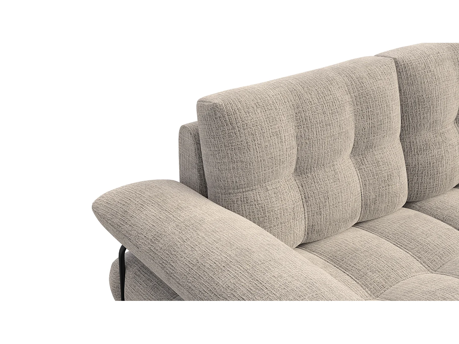 CANAPE BUBBARA 2 places, beige