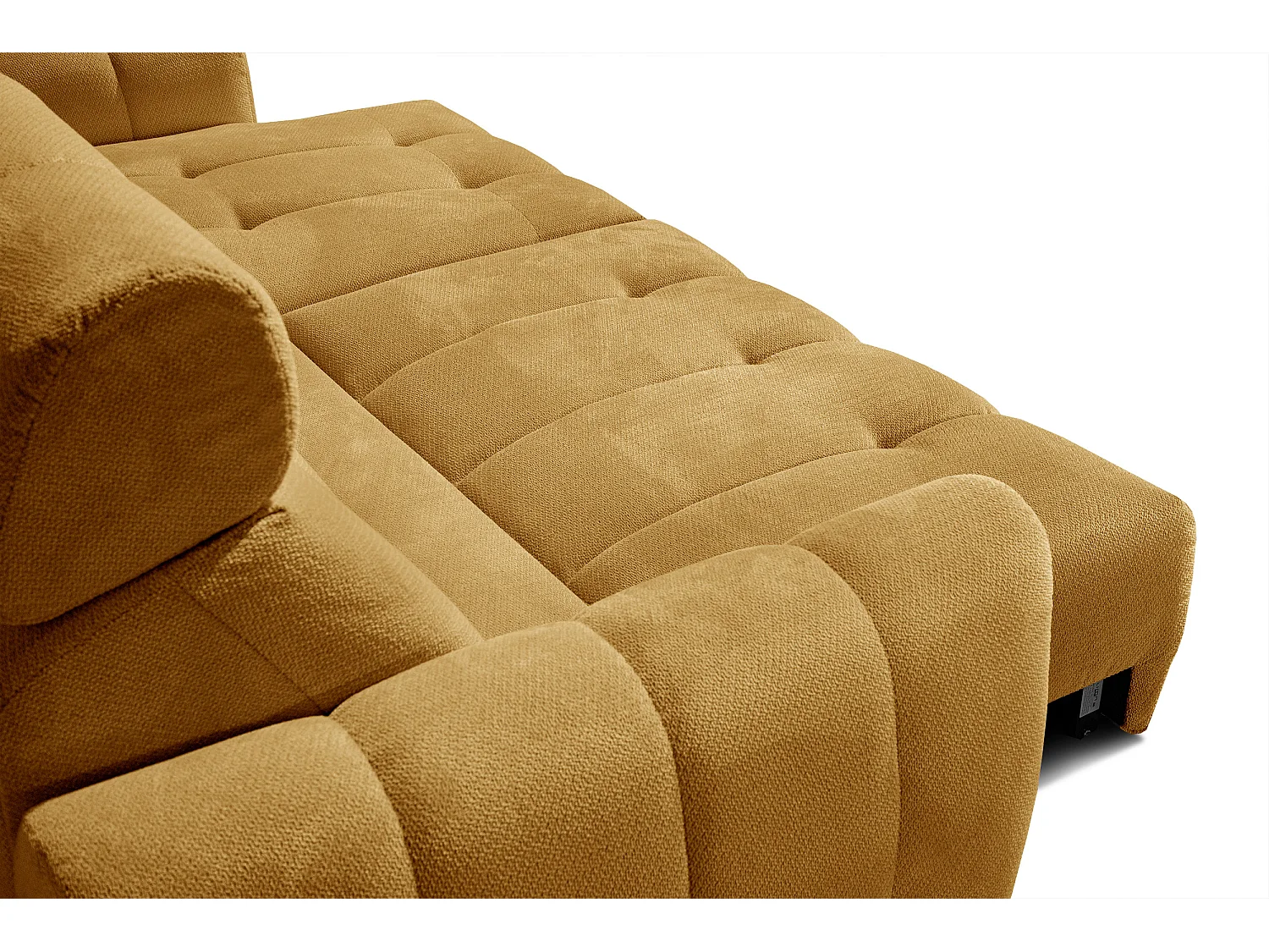 CANAPÉ D'ANGLE KIMI 3 places, tissu