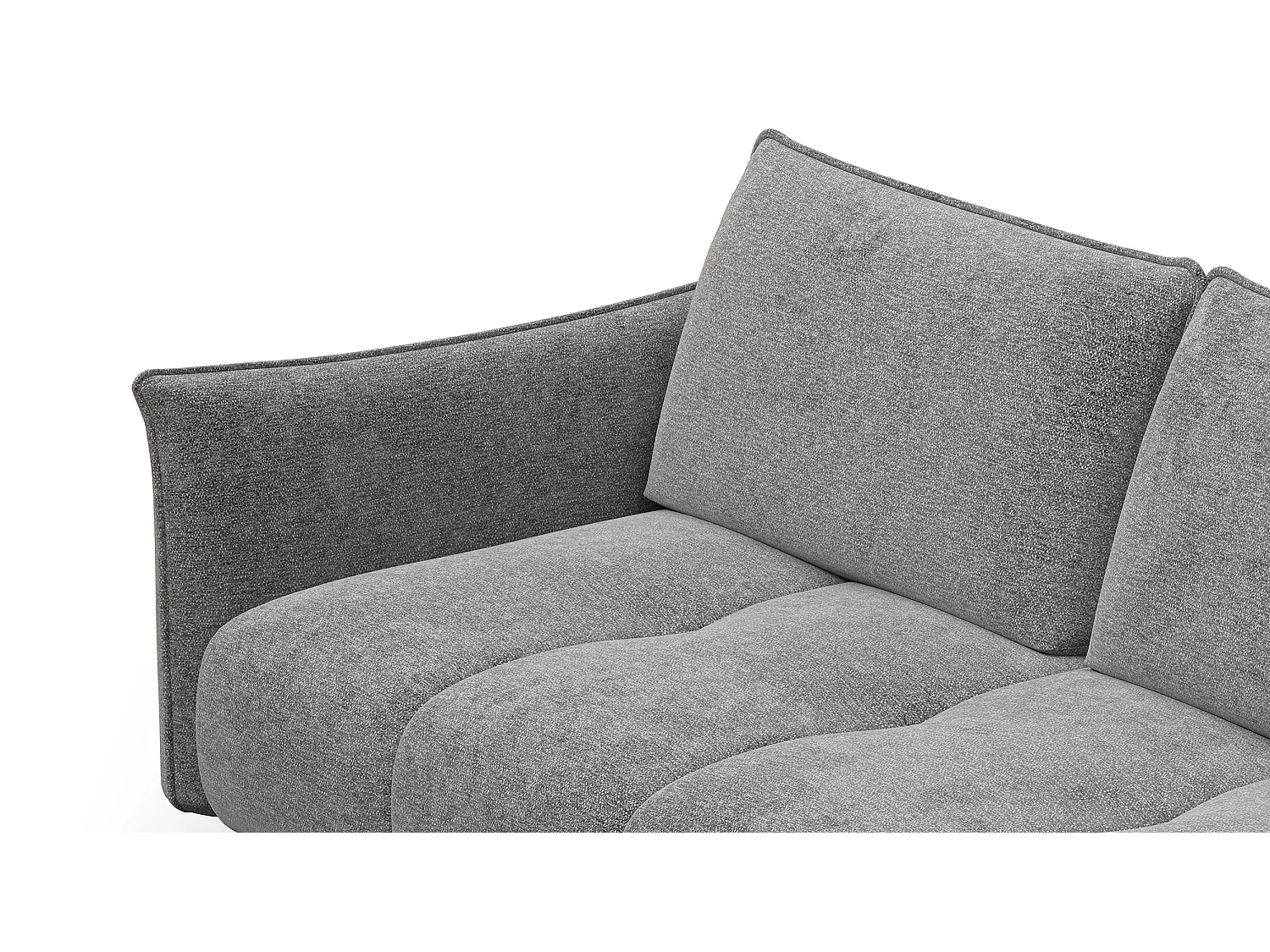 CANAPE AERA 2,5 places, gris chaud