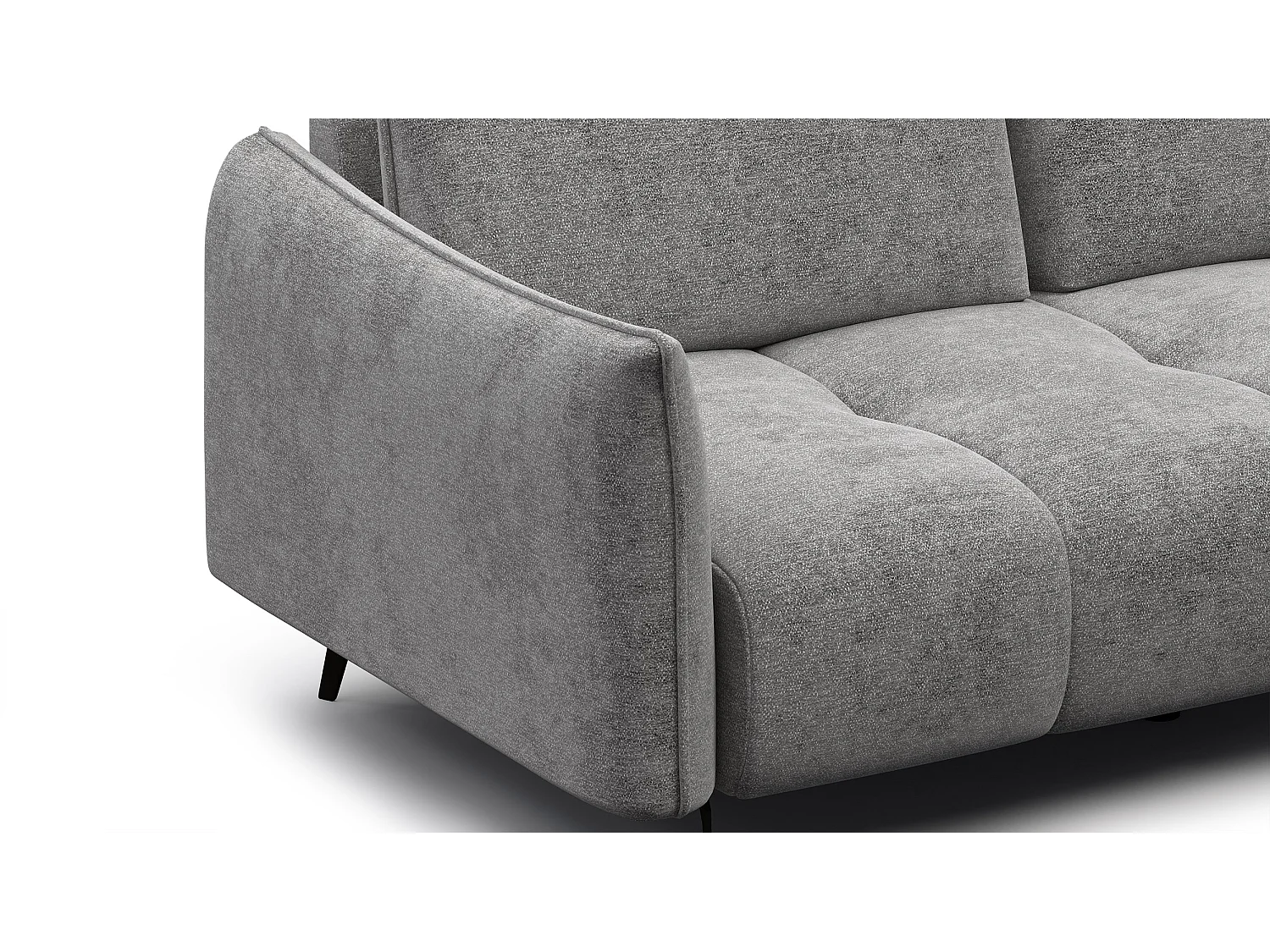 CANAPE AERA 2,5 places, gris chaud