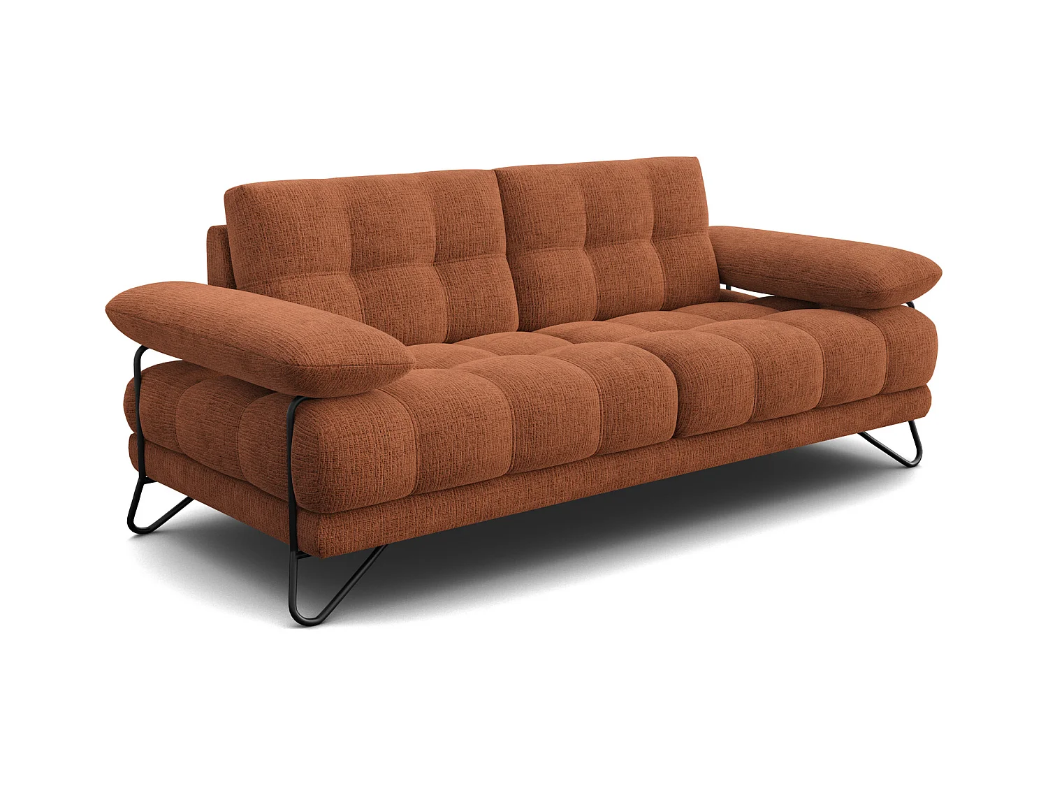 CANAPE BUBBARA 2,5 places, orange